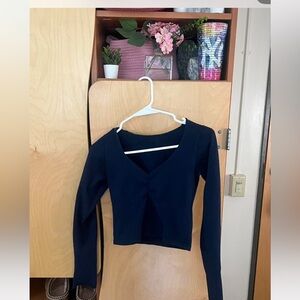 A cute longsleeve Brandy Melville blue top